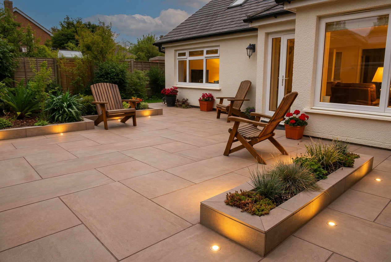 Porcelain Steps steps installed in Cumbria