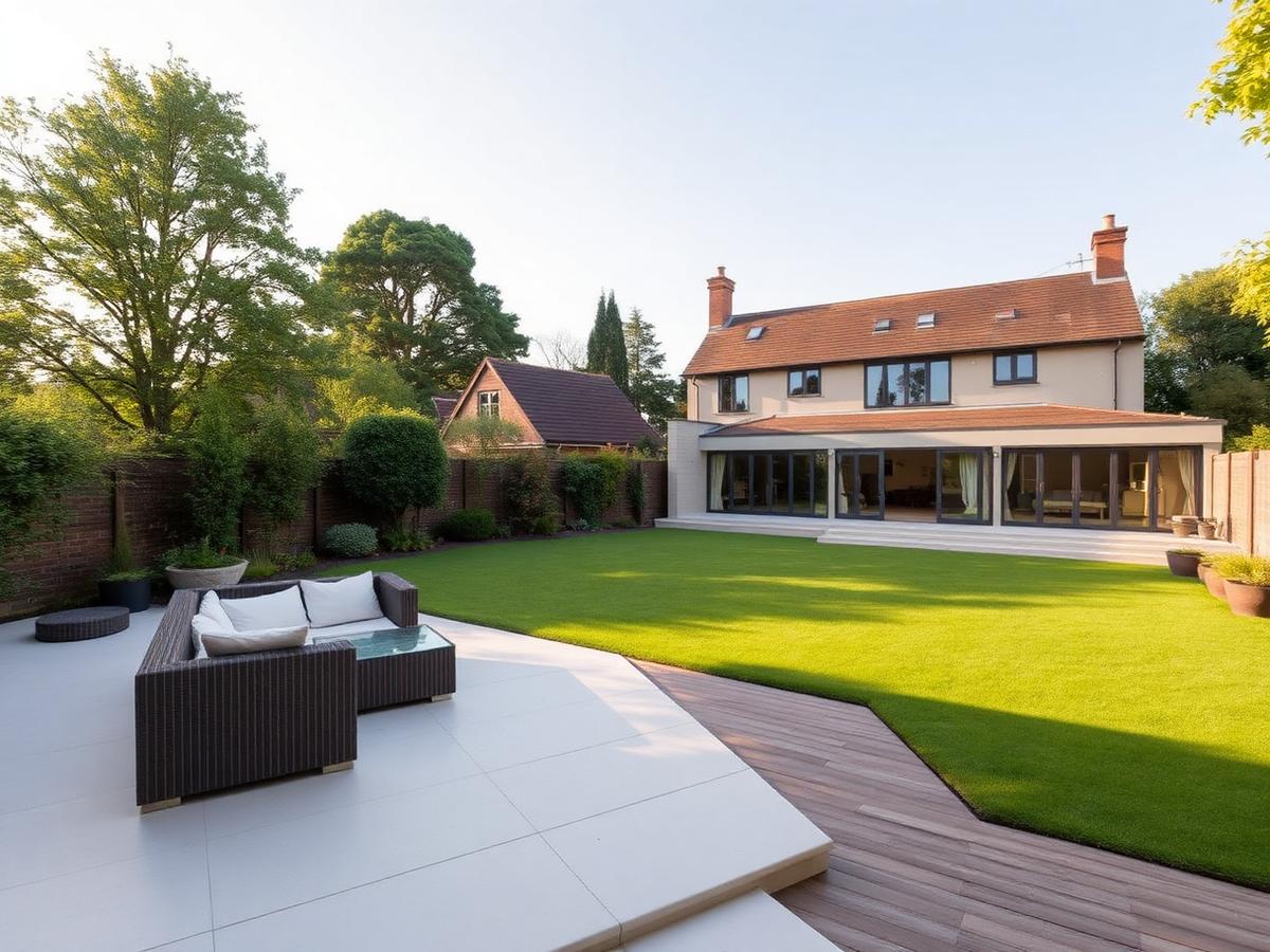 Large Family Gardens inspiration in Cumbria