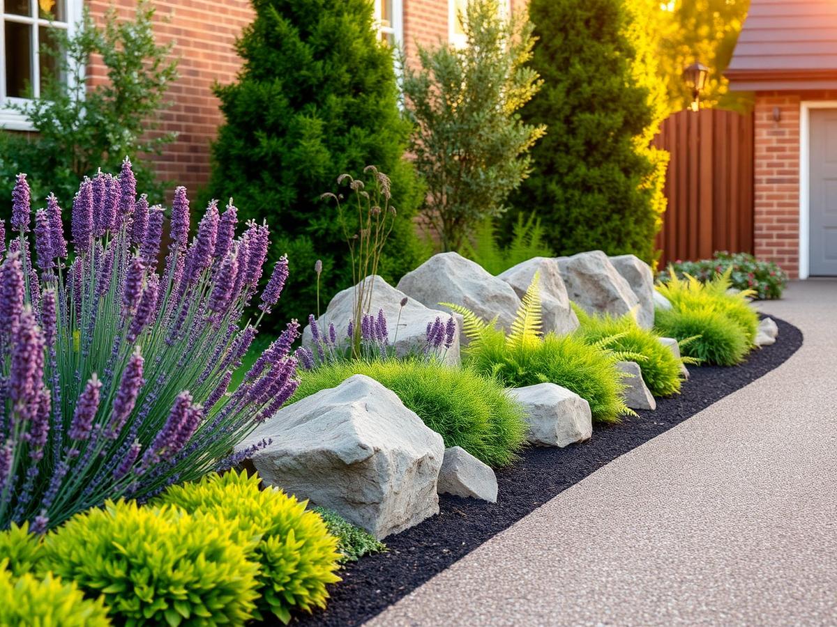 Mixed Planting borders installed in Cumbria