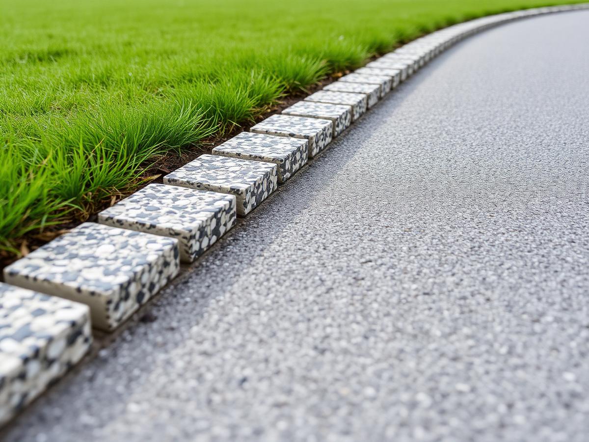 Block Edging edging installed in Cumbria