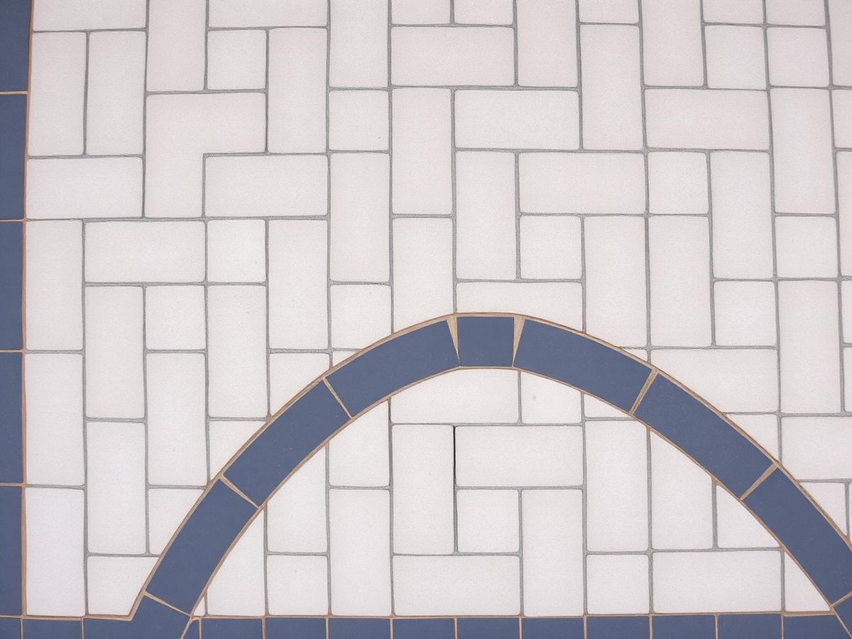Herringbone patterns installed in Cumbria